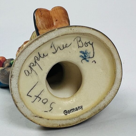 Hummel 1950's  Apple Tree Boy & Apple Tree Girl 141 3/0 & 142 3/0 TMK2 - Picture 10 of 10